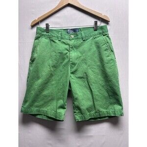 Polo Ralph Lauren Shorts Men's Size 31 Green Canvas Lightweight Chino